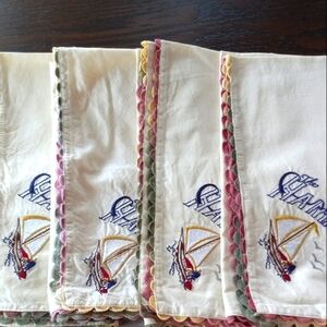 CATSTUDIO NAPKINS (4) "THE HAMPTONS"